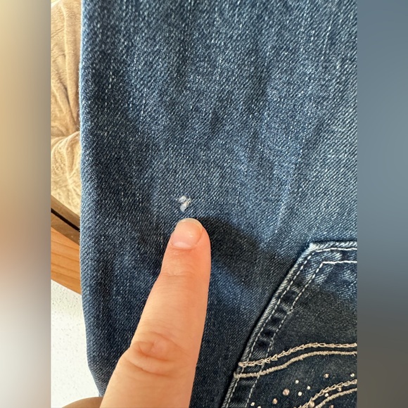 Wrangler Q-Baby Denim Riding Jeans 11/12x30 - Picture 6 of 7